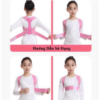 [BN123] Đai Chống Gù Lưng cải thiện cột sống SAMEPEAK Cho trẻ em học sinh đủ size mamatonguuuu