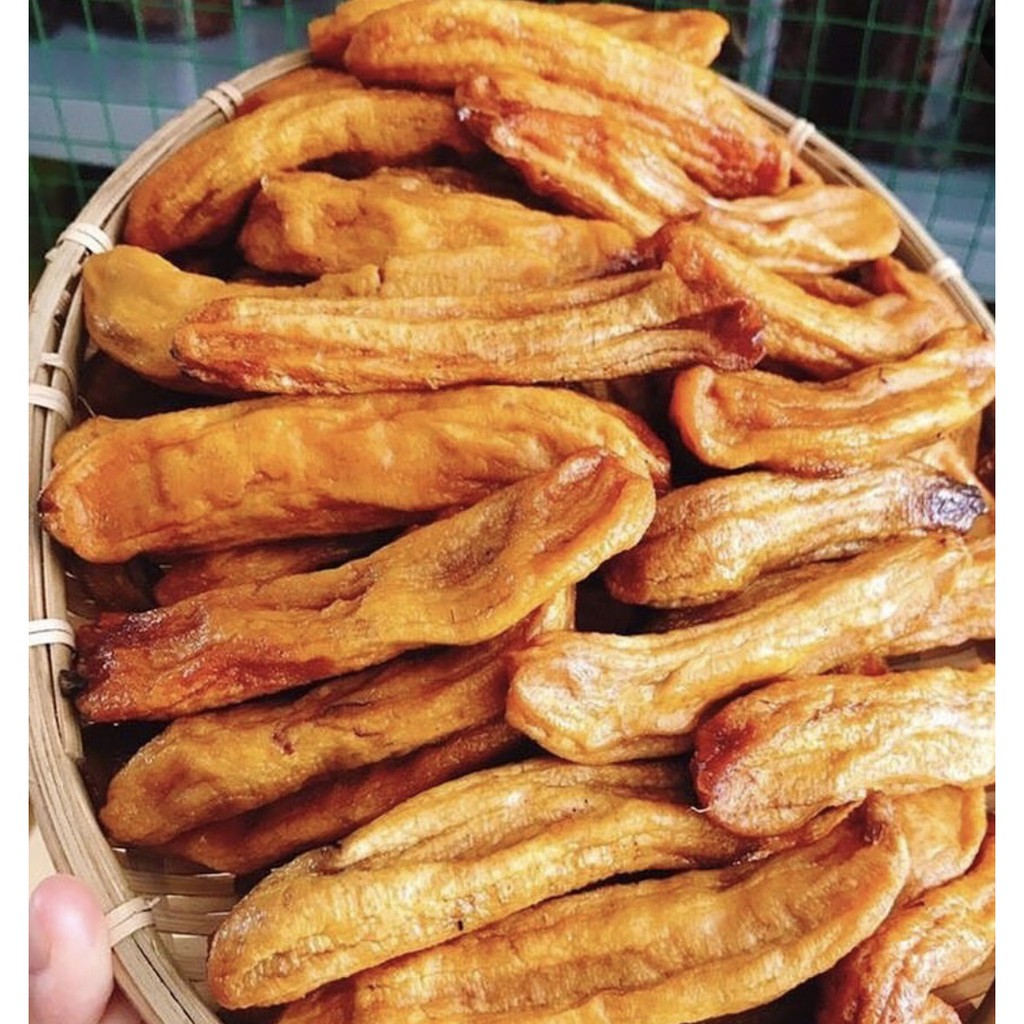 Chuối sấy dẻo nguyên quả thế giới ăn vặt mẹ ốc | BigBuy360 - bigbuy360.vn