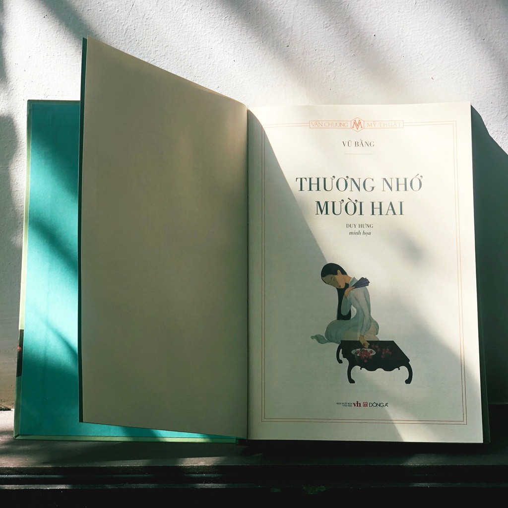 Sách Thương Nhớ Mười Hai - Tác giả: Vũ Bằng (Bìa Cứng - Có Áo - In Màu) Tặng Kèm Bookmark