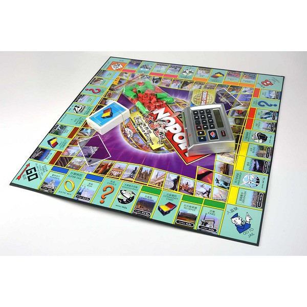 Đồ chơi Board Game BG2150 Cờ Tỷ Phú Monopoly Here & Now: The World Edition