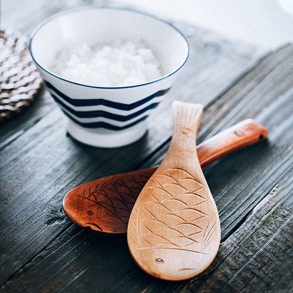 Vá Múc Cơm Bằng Chất Liệu Thân Thiện Với Môi Trường Hình Con Cá