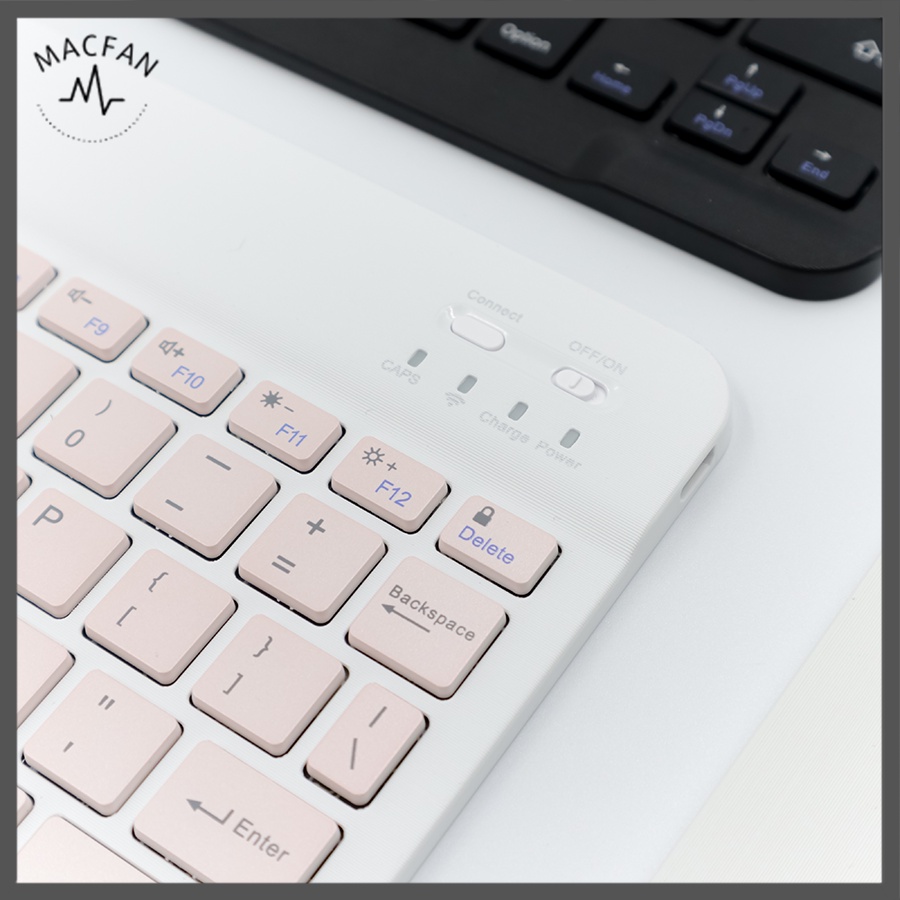 Bộ Bàn Phím Và Chuột Không Dây Pastel Nhiều Màu - Dùng Cho Văn Phòng - Dùng Cho Ipad, Smart TV - Kết Nối Bluetooth