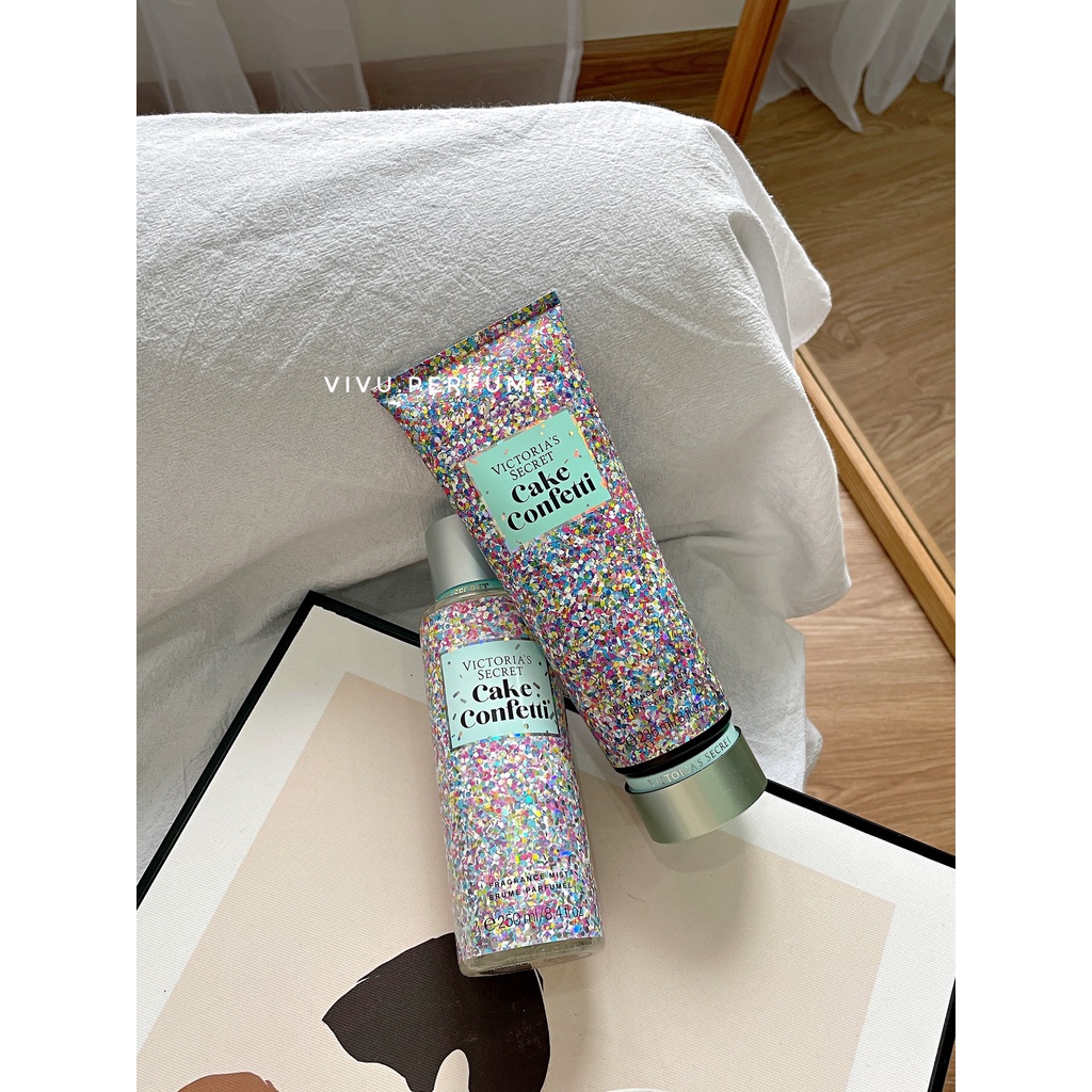 Set xịt thơm+dưỡng thể VIC kẹo ngọt