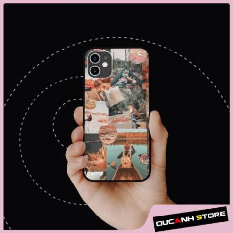 Ốp lưng iphone SAMSUNG hình adventure  collage art minimalism hình hoa  cho các dòng iPhone PAP20210978