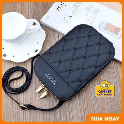 Túi đeo chéo cao cấp đựng điện thoại nữ dây đeo tùy chỉnh thời trang đi chơi đi dạo phố phong cách sành điệu S006