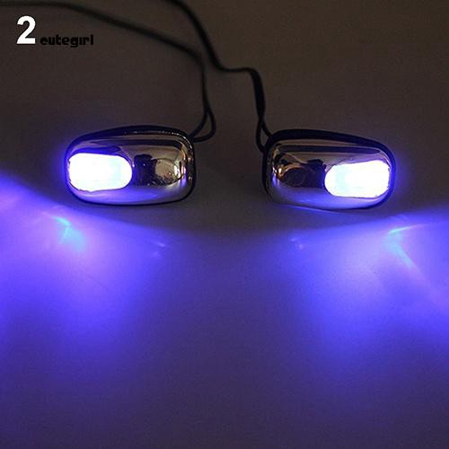 Cặp đèn LED gắn đuôi kính chắn gió xe hơi tiện dụng