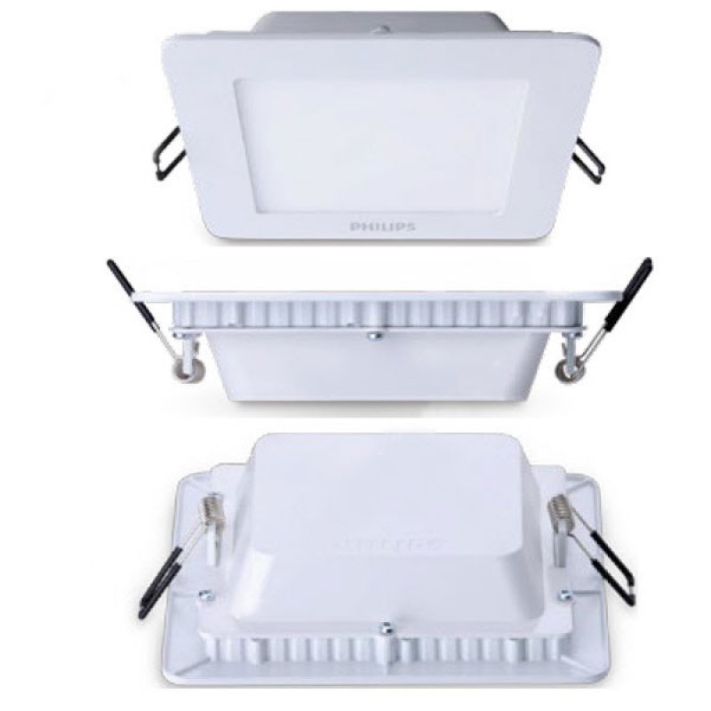 Đèn Âm Trần Vuông PHILIPS 59514 D120 Ánh Sáng Vàng Bảo Hành 2 Năm
