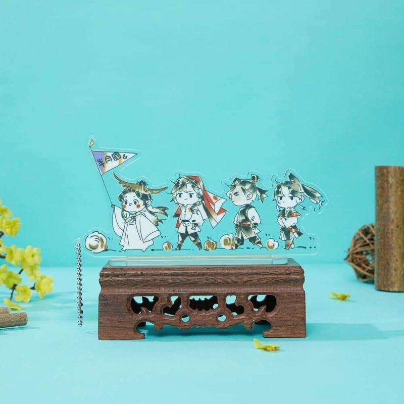 Standee móc treo Thiên Quan Tứ Phúc mẫu Đoàn du lịch, chính hãng Bilibili
