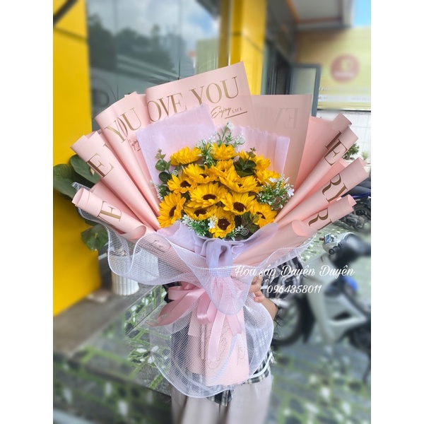 Hoa hướng dương tặng tốt nghiệp cực xinh