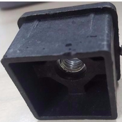 Chân đế nhựa tăng chỉnh chân bàn 30x30mm lỗ ren M8 TA3030M8 - Bịch 50 Cái