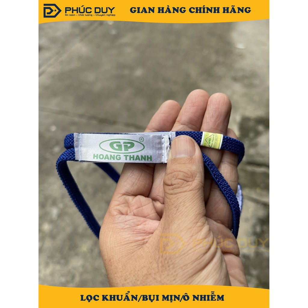 Khẩu trang GP HOÀNG THANH  than hoạt tính  EXTREM Đeo Gáy chính hãng