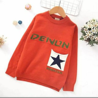ÁO LEN CỔ TRÒN 2 LỚP SIZE ĐẠI CHO BÉ