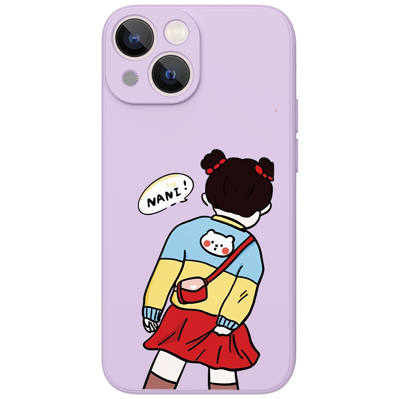 Ốp lưng GUMAN cặp đôi dễ thương đẹp chống sốc cho iPhone 13 12 11 Pro Max SE 2020 X XR XS ip 8 7 6S 6 Plus kute XYB150