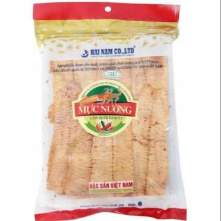 [CHUẨN FDA MỸ] Mực Tẩm Gia Vị Nướng Ăn Liền Hải Nam 500g