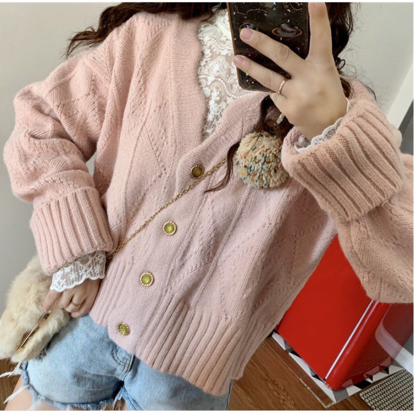 Áo Khoác Cardigan Thiết Kế Đơn Giản Thời Trang Nữ Dễ Thương | BigBuy360 - bigbuy360.vn