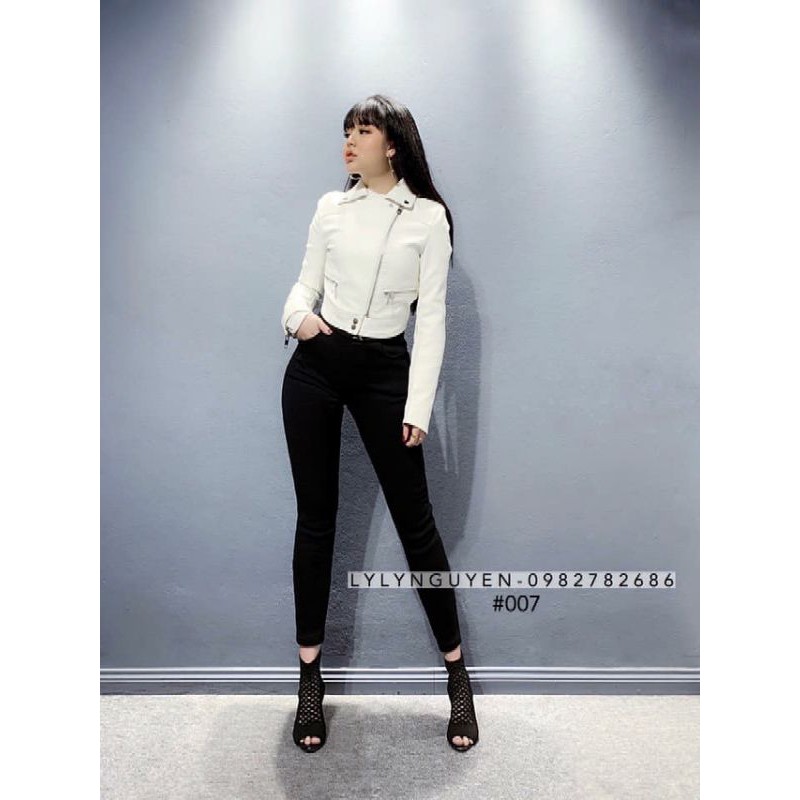 Quần legging chữ R lót nỉ hàng QCL1