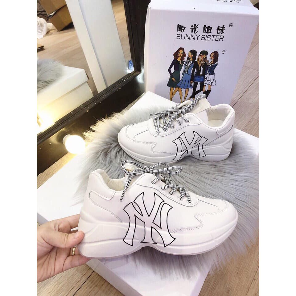 FREE SHIP 50K Giày thể thao độn đế nữ , giày sneaker nữ đế độn in chữ 3 màu siêu đẹp 110