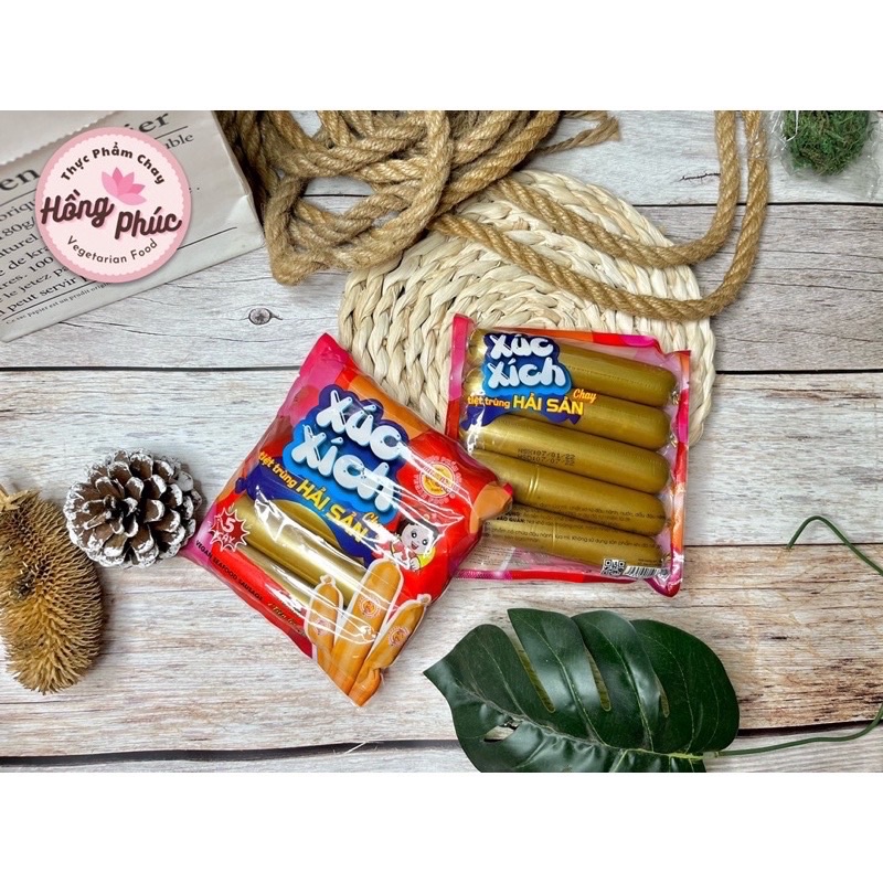 XÚC XÍCH CHAY HẢI SẢN .