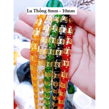 Charm Lu thống án ma ni size 8mm - 10mm