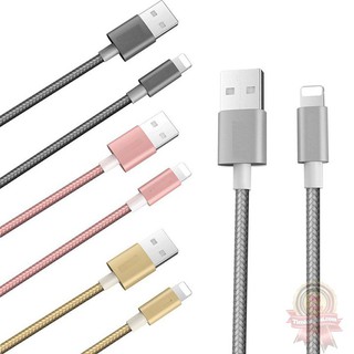Cáp sạc điện thoại cao cấp dây bọc dù chống rối dài 3m cho IP