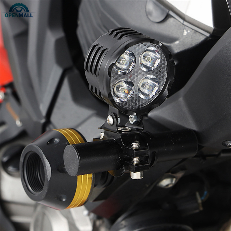 Đèn Pha 4led Siêu Sáng Cho Xe Mô Tô / Tàu Thuyền