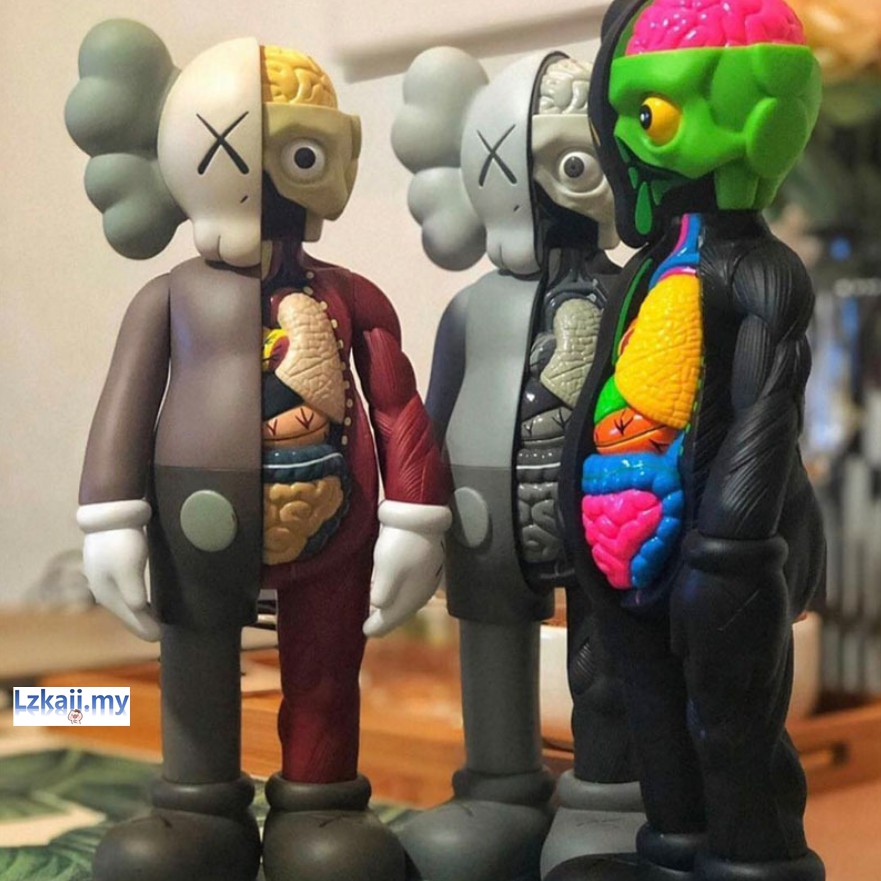 Mô hình đồ chơi nhân vật KAWS hoạt hình cao cấp 28cm dành cho trang trí