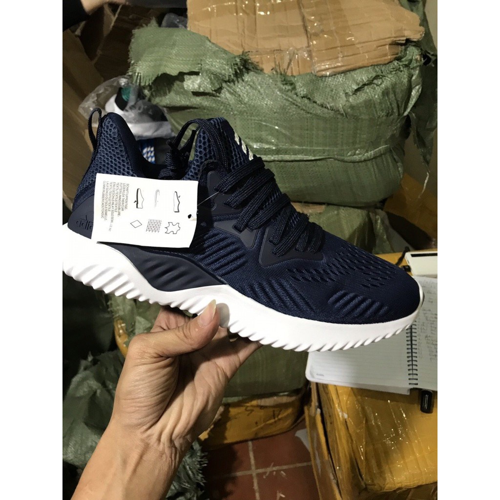 GIÀY Adidas Alpha mầu xanh đen