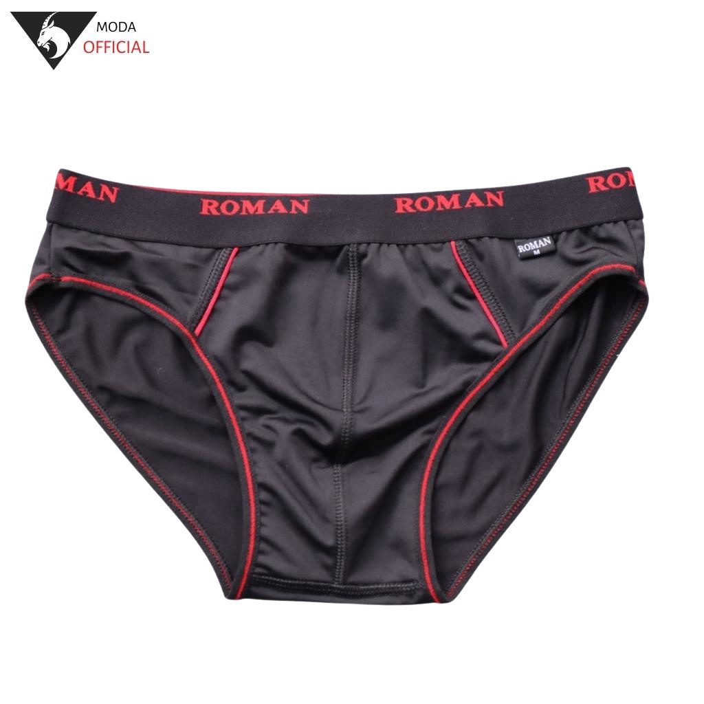 COMBO 5 Quần Lót Nam Tam Giác ROMAN MODA Thun Lạnh- Chất Liệu Vãi Mịn Co Giãn Tốt Thoáng Mát