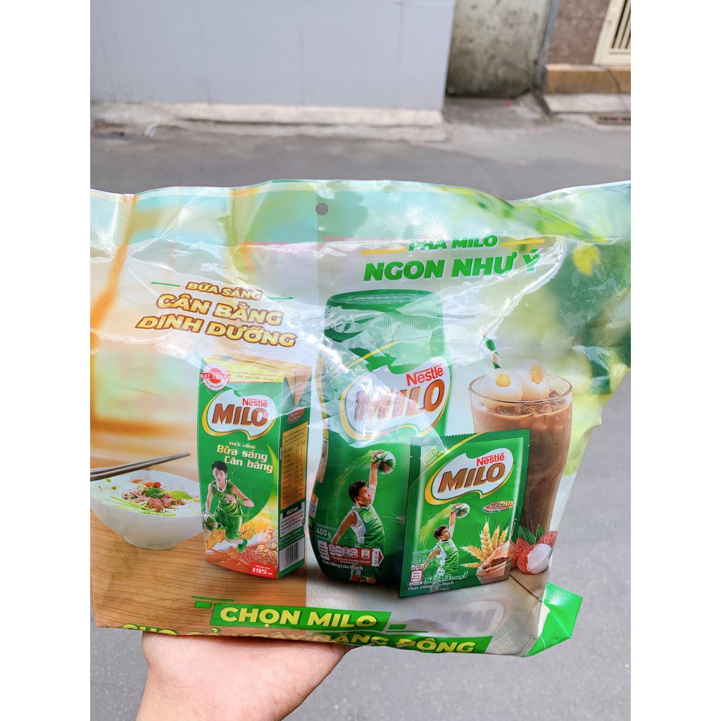 Milo Dây tặng bữa Milo Bữa Sáng Hàng Công Ty