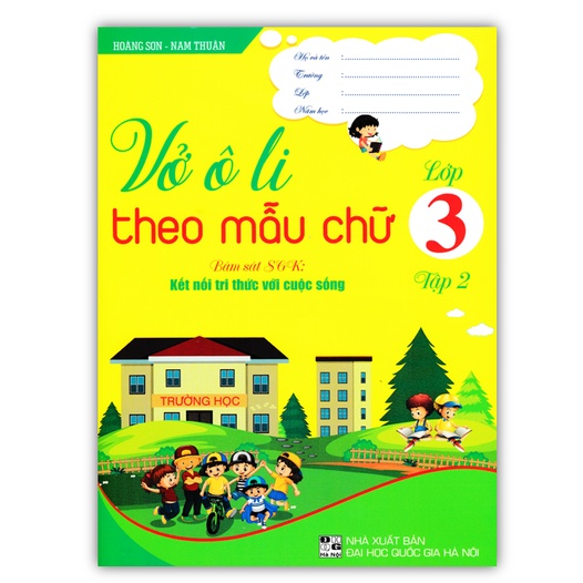 Sách - Vở Ô Li Theo Mẫu Chữ Lớp 3 - Tập 2