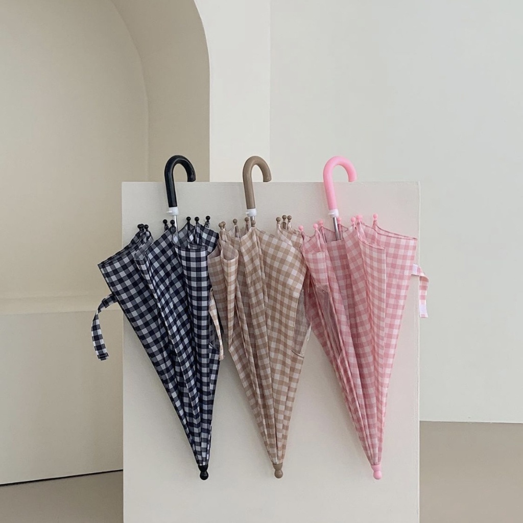 Dù Tay Cầm Dài Phong Cách Hàn Quốc Dành Cho Trẻ Mẫu Giáo