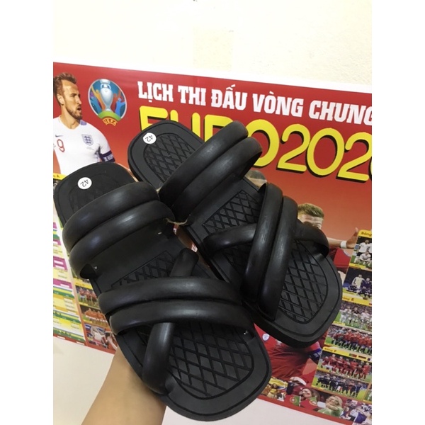 Dép nam cao su bác hồ ,quai chéo, quai ngang,xăng đan cao su cụ hồ dép lốp râu làm  thủ  công