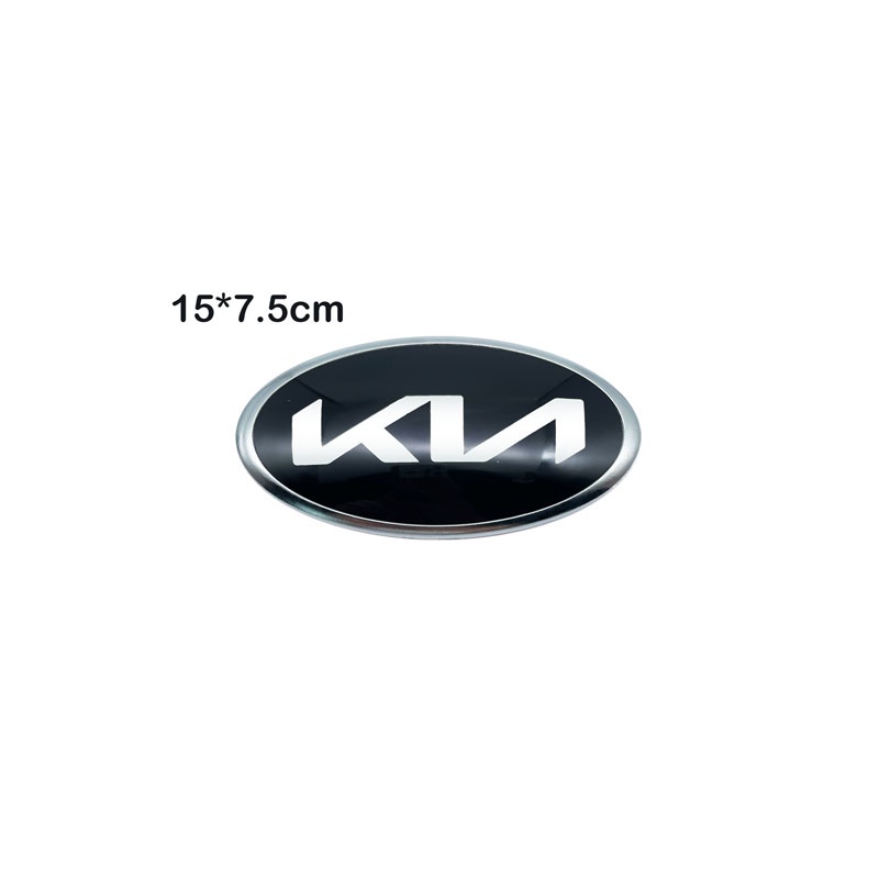 Huy Hiệu Dán Trang Trí Mui Xe Hơi KIA K2 K3 K4 K5 KX7 Sportage Picanto Sorento Rio Soul Ceed Forte