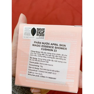 Phấn Nước Aprilskin Magic Essence Shower Cushion SPF50/PA++++