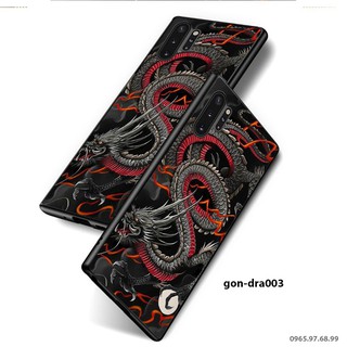 Ốp dẻo Samsung Note 10, 10 Plus hình Rồng Dragon