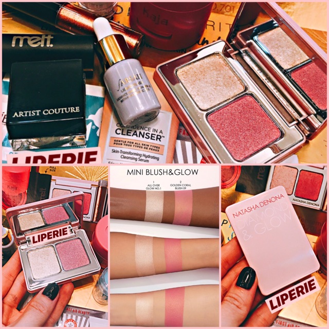 [Natasha Denona] Má hồng + highlight Mini Diamond & Glow Cheek Duo | BigBuy360 - bigbuy360.vn