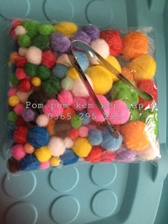 Bộ pom pom sáng tạo