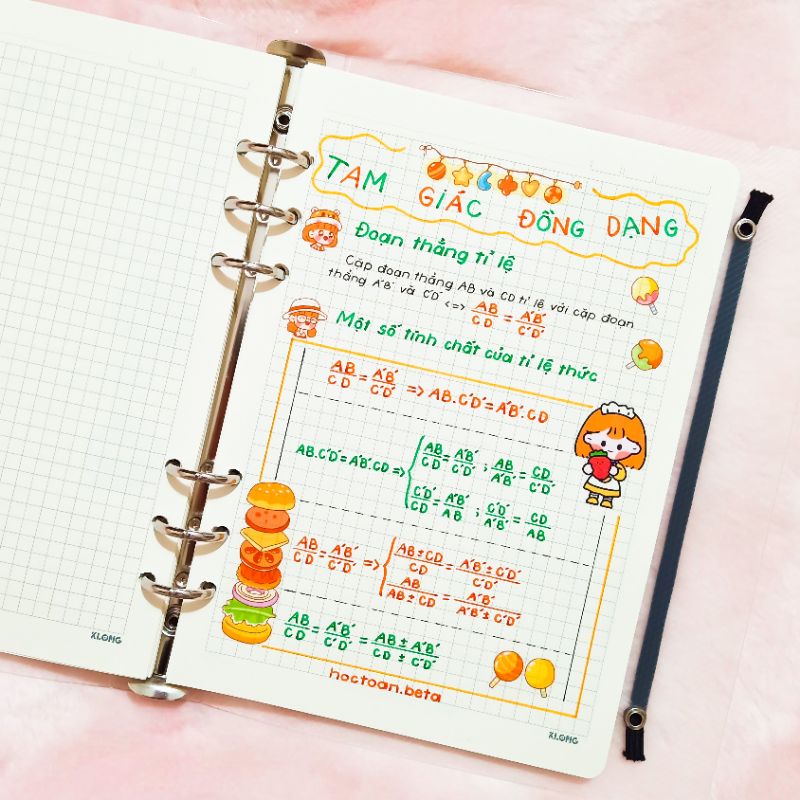 Sổ còng toán 8