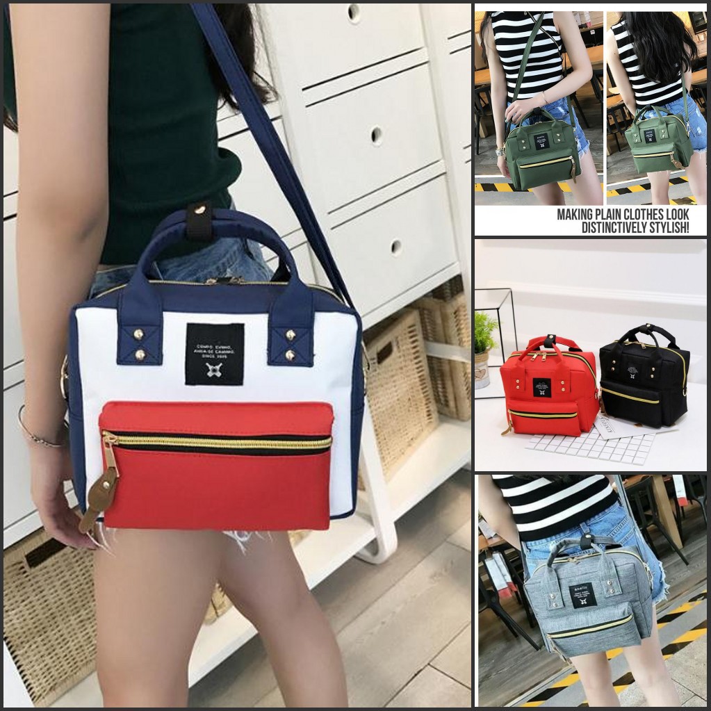 Túi xách đeo vai vải bố thời trang cho nữ