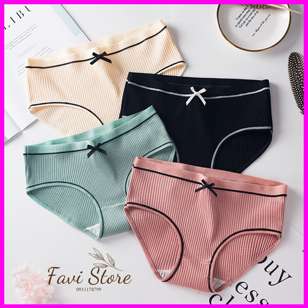 QUẦN LÓT COTTON NỮ KHÁNG KHUẨN THOÁNG KHÍ  XUẤT NHẬT  - QL013