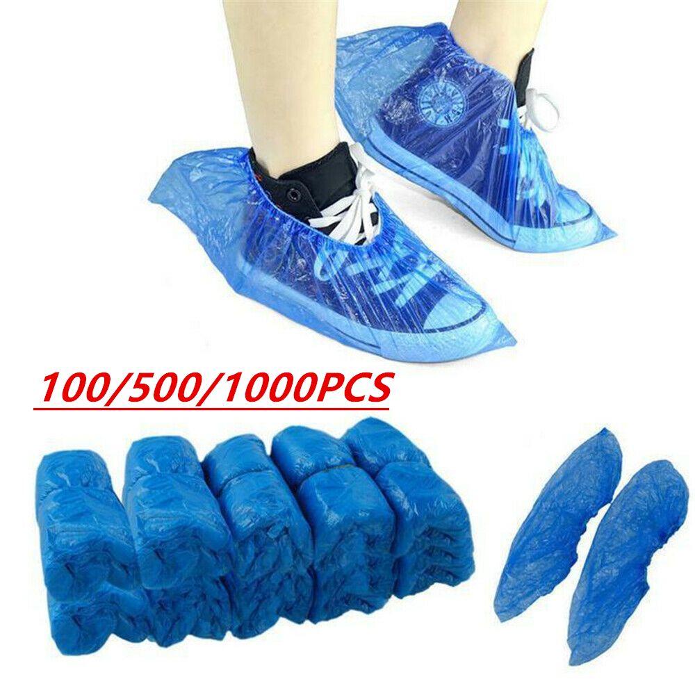 Vỏ Bọc Giày Bằng Nhựa CPE Dùng Một Lần Chống Bụi / Nước