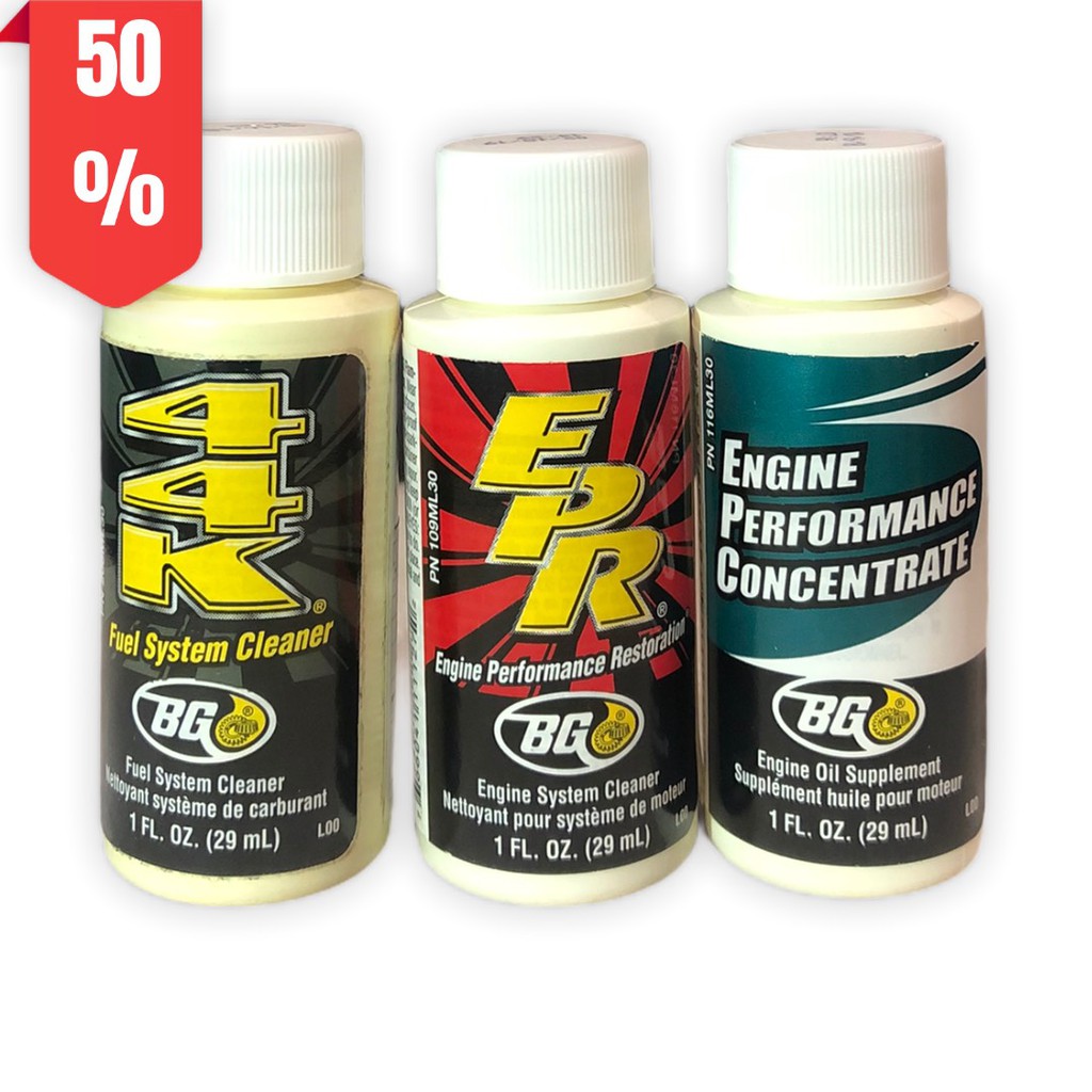 Combo 3 Lon Xúc Rửa Động Cơ BG 30ML