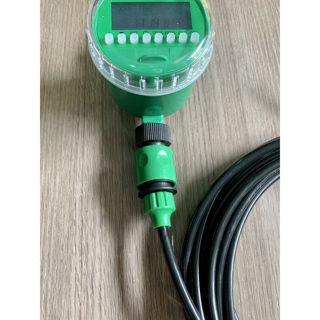 Bộ tưới phun sương tự động kèm đồng hộ đặt thời gian tưới tự động và phụ kiện