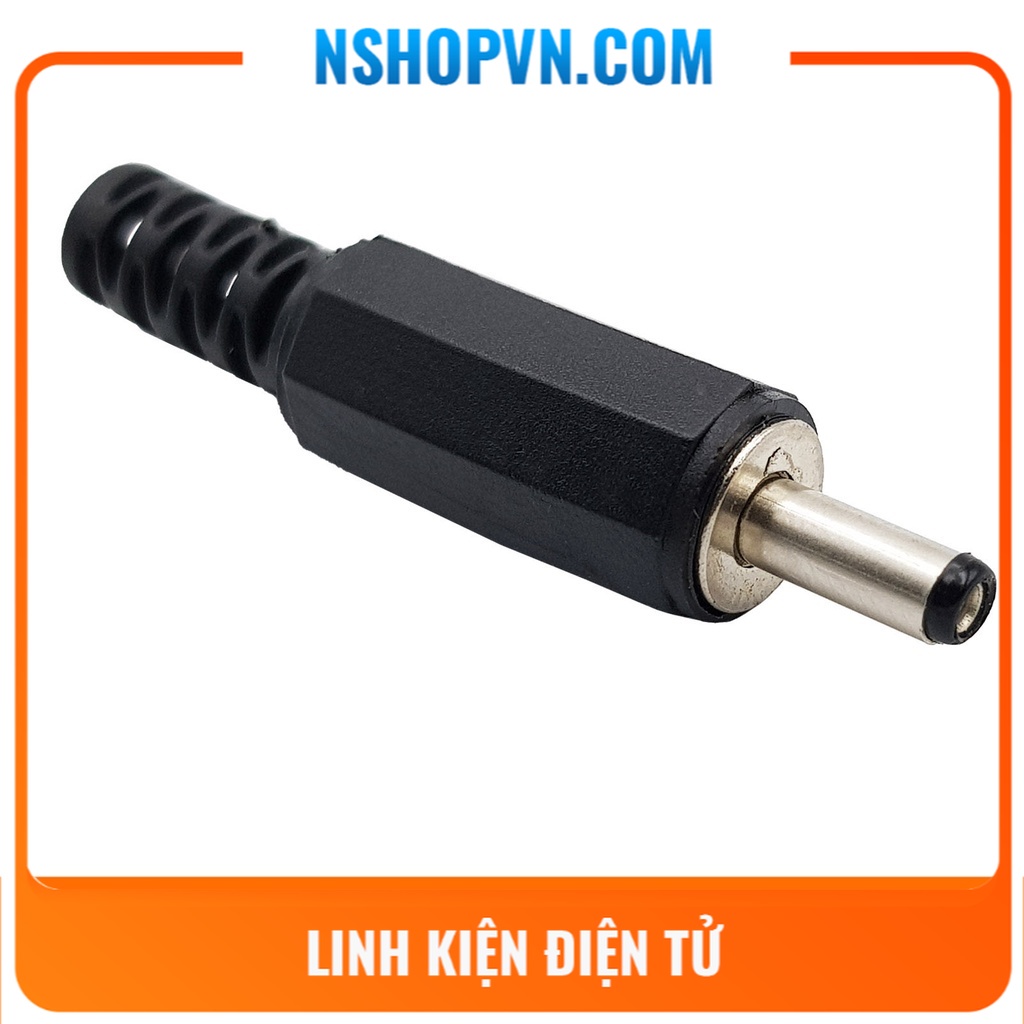 Jack DC đực 3.5x1.3 mm