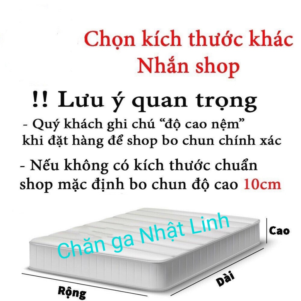 Bộ Ga Gối Cotton 100% 5D Trẻ Em- Bộ Ga Giường 3 Món Trẻ Em mát mềm mịn an toàn với làm da bé