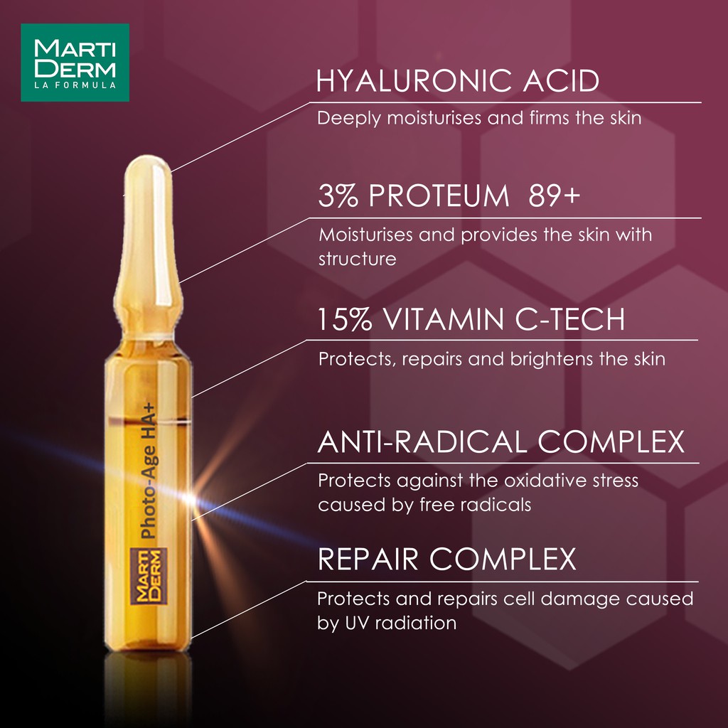 Tinh Chất MartiDerm Platinum Photo Age HA+