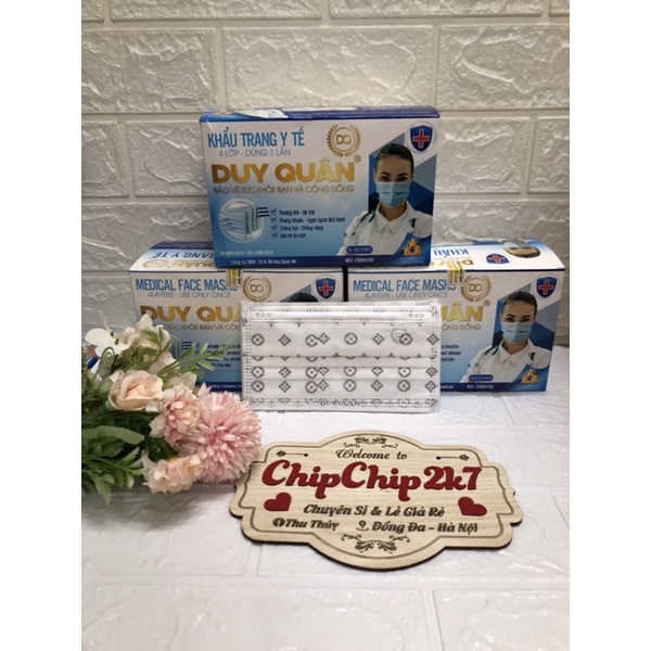 [Mã COSDAY giảm 8% đơn 150K] [Giá Sỉ] Hộp khẩu trang y tế họa tiết 4 lớp 50 cái | BigBuy360 - bigbuy360.vn