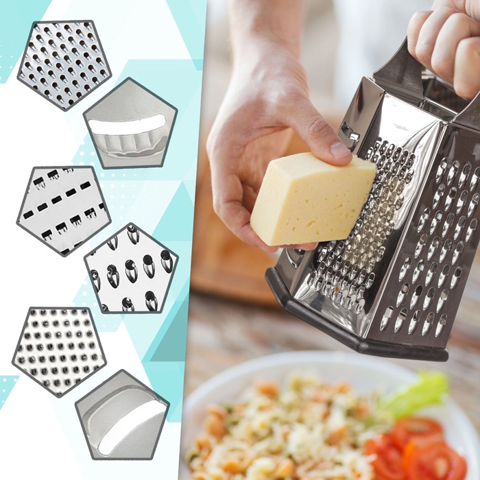 Bào Phô Mai, Rau Củ 4 Mặt & 6 Mặt INOX