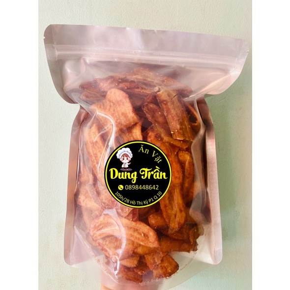 chuối sấy mè