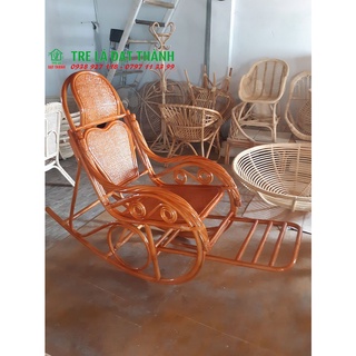 Ghế song mây thư giãn cao cấp - ghế mây Đạt Thành